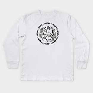 Chain of Dogs Kids Long Sleeve T-Shirt